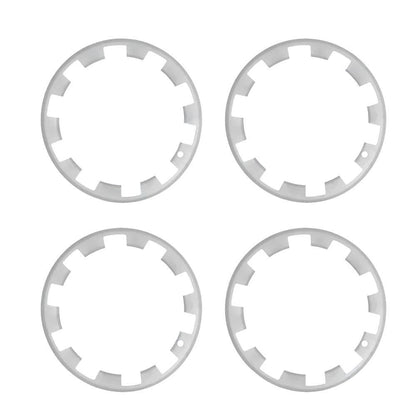 Set of four 20-inch Tesla Model Y Juniper wheel rim protectors, compatible with Tesla Model Y wheel covers.