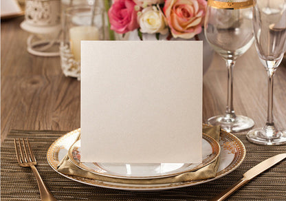 Personalized custom invitation card design, type 7, featuring customizable text and decorative details