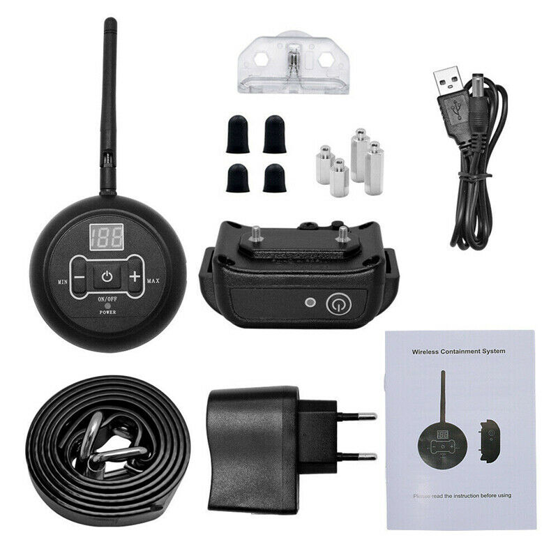 Wireless electric pet fence training collar, waterproof intelligent design by My Store