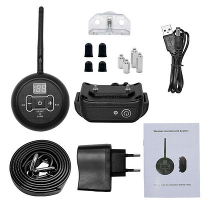 Wireless electric pet fence training collar, waterproof intelligent design by My Store