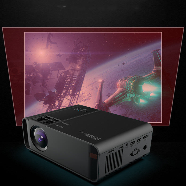 HD home wireless projector by My Store with compact design and wireless connectivity