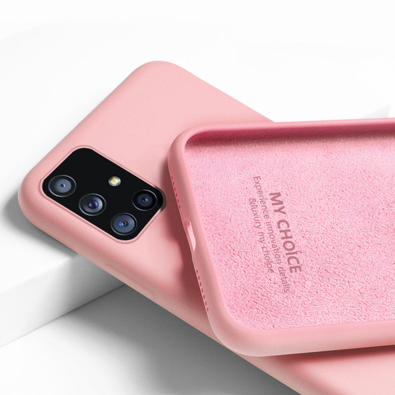 Samsung liquid silicone phone case in a smooth protective cover design
