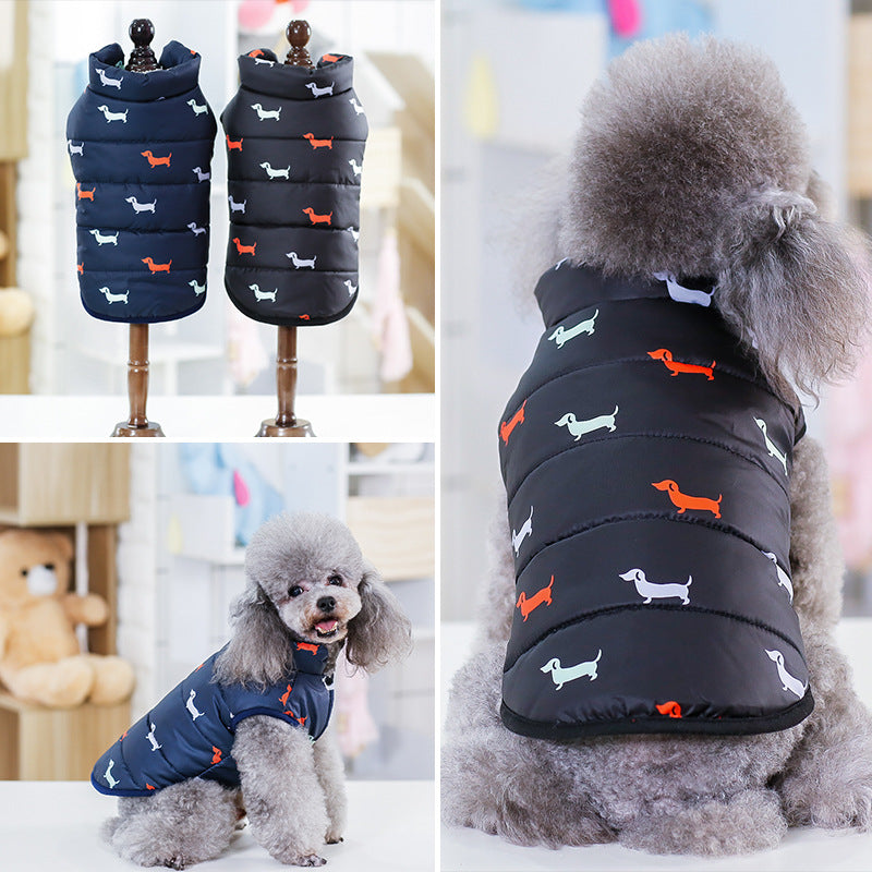 Dog clothes pet supplies in assorted styles, displayed for dogs