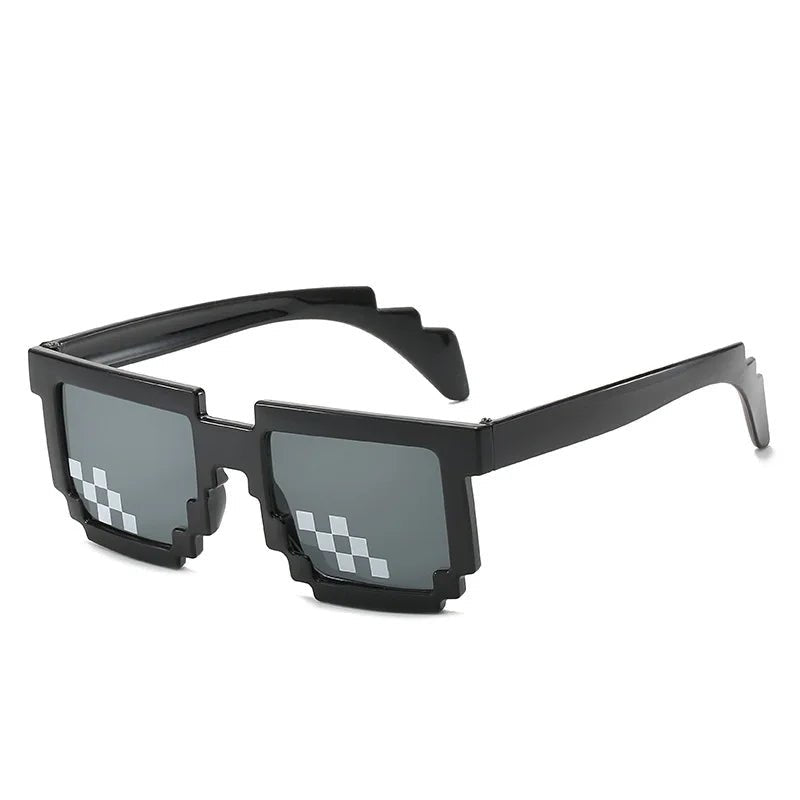 2021 New fashion Sun Glasses Hot Sale Sunglasses Creeper Glasses Novelty Mosaic Funny Goggles Boys Girls Pixel Eyewear - BACKUPMYFILESNOW.COM®