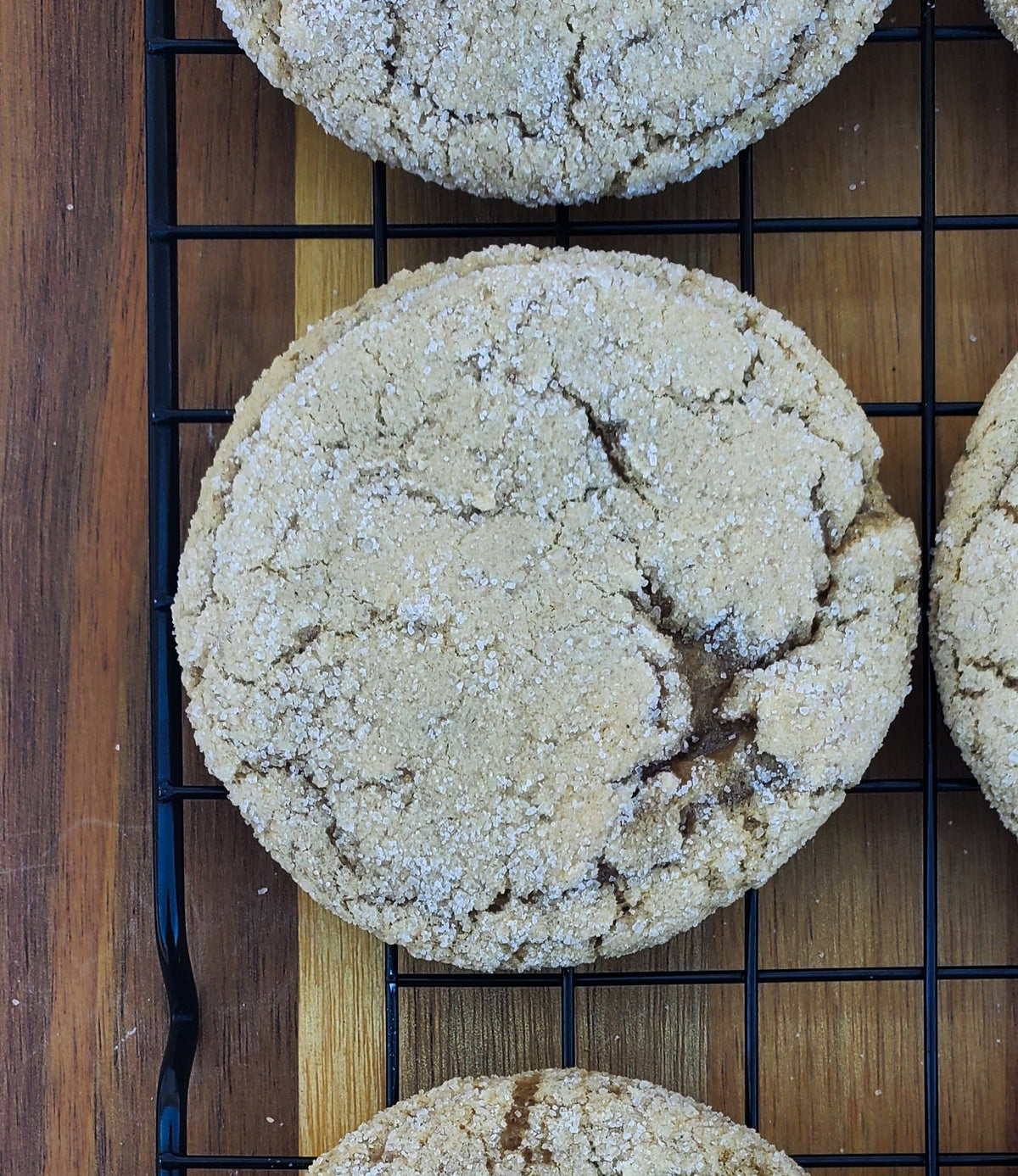 Maple brown sugar cookies from Let's Get Baked Artisan Desserts, showing a dozen freshly baked cookies with a golden-brown appearance.
