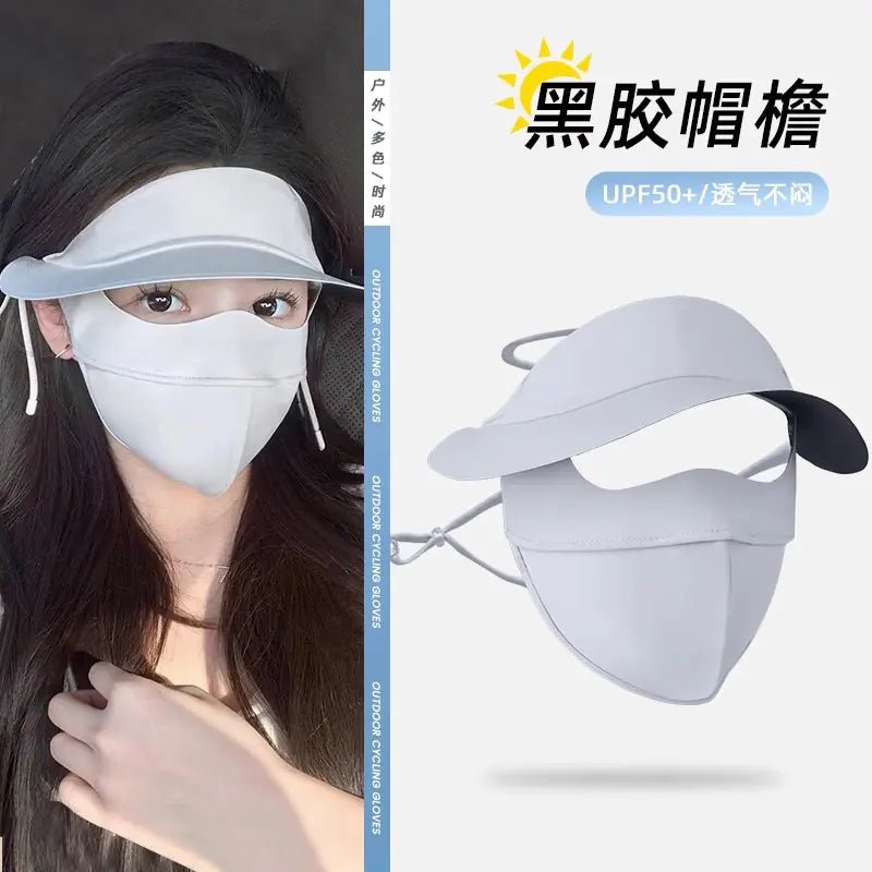 2024 Women's UV Protection Face Mask for Summer Cycling - BACKUPMYFILESNOW