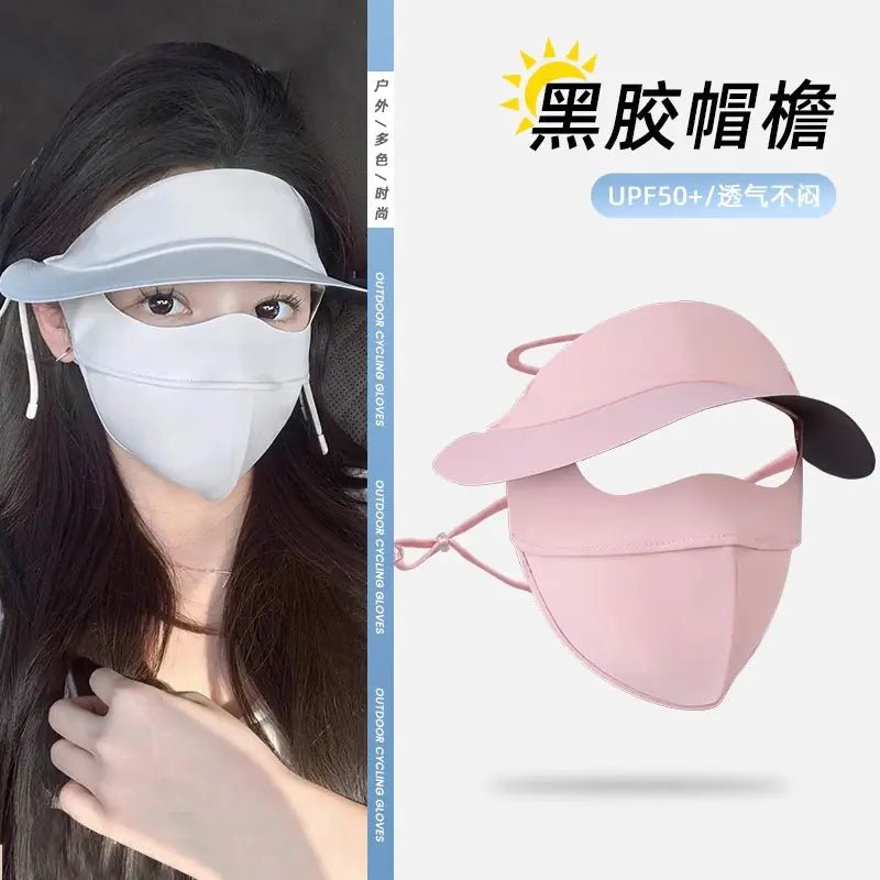2024 Women's UV Protection Face Mask for Summer Cycling - BACKUPMYFILESNOW