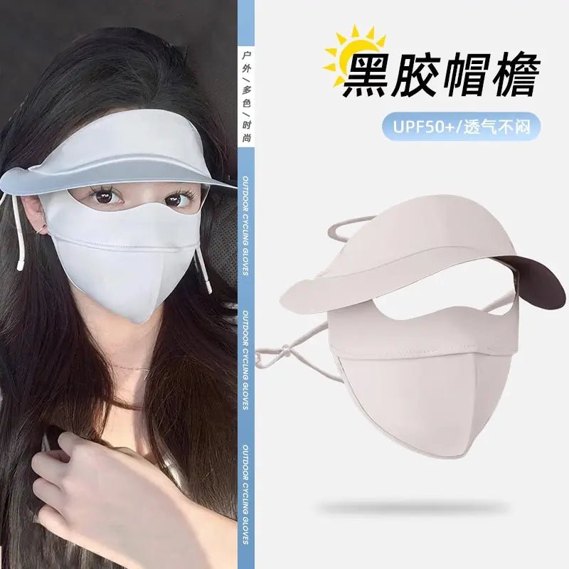 2024 Women's UV Protection Face Mask for Summer Cycling - BACKUPMYFILESNOW