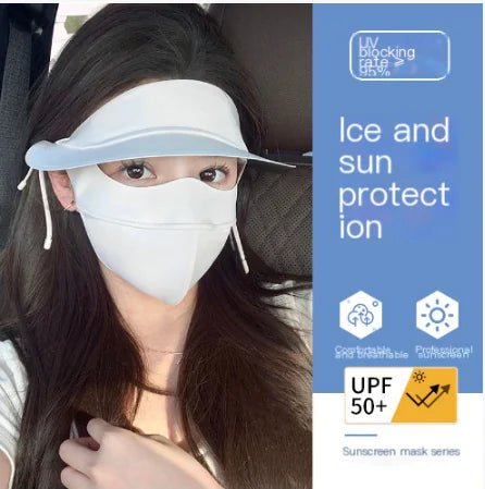 2024 Women's UV Protection Face Mask for Summer Cycling - BACKUPMYFILESNOW