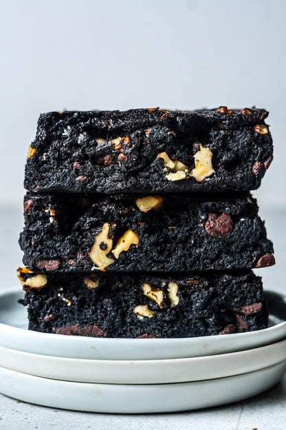 Walnut Protein Brownies