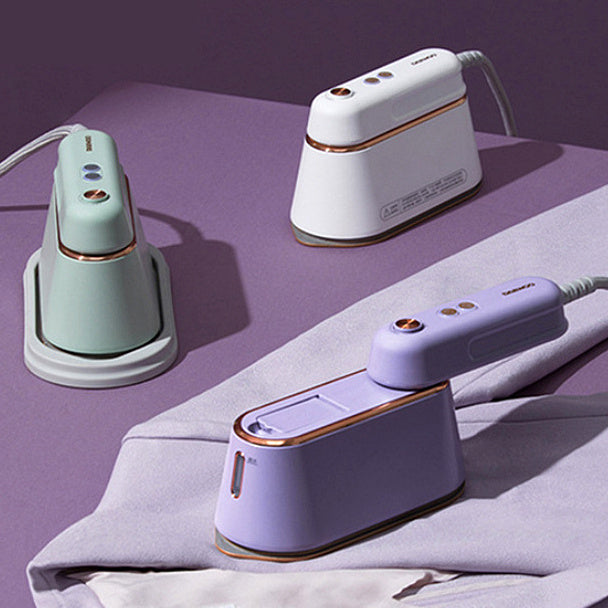 Small handheld steam iron by Sell My Stuff, ideal for ironing clothes at home or while traveling.