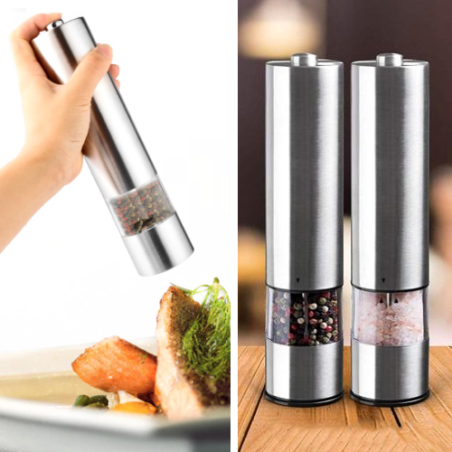 Stainless steel electric kitchen grinder tool by My Store