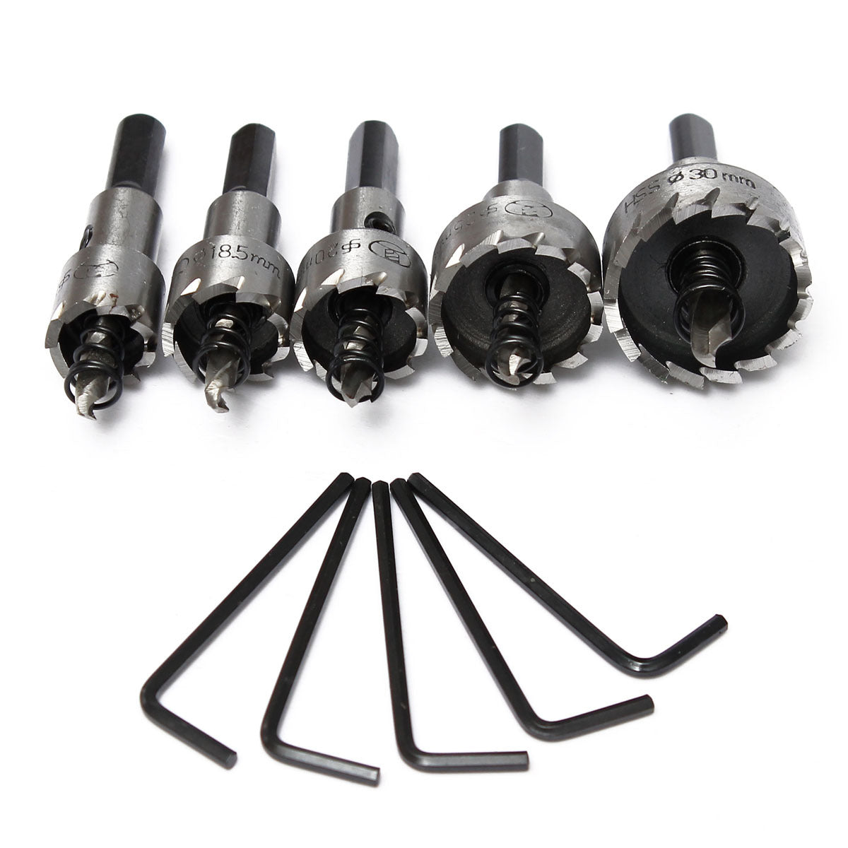 Aluminum plate and iron plate drilling drill tool setup