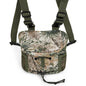 GameGuard Bino Case bag with padded compartments for binoculars, durable fabric, and adjustable strap for secure outdoor use.