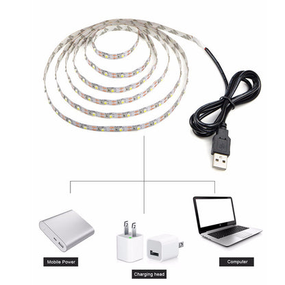 RGB 5050 LED strip light by My Store on white background