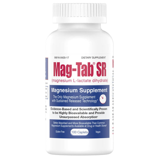 Mag-Tab® SR Sustained Release Magnesium – 100 Caplets