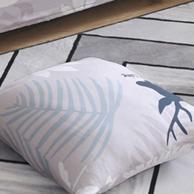 Printed sofa cushion cover with patterned design for sofa seating