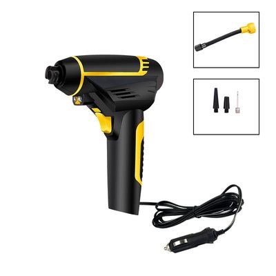 Portable handheld digital LED smart car air compressor by My Store