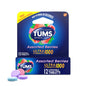 Tums Chewable Antacid Tablets For Extra Strength Heartburn Relief, Assorted Berries Flavors - 8 Count Roll