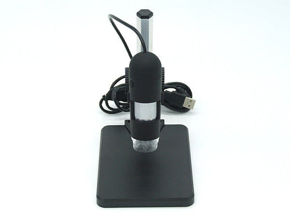 USB microscope camera with adjustable LED lights for viewing tiny objects and surfaces