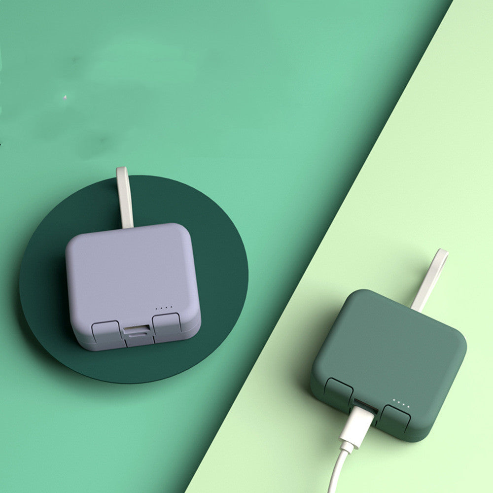 Handbag back clip battery power bank by My Store, compact portable charger with clip-on design