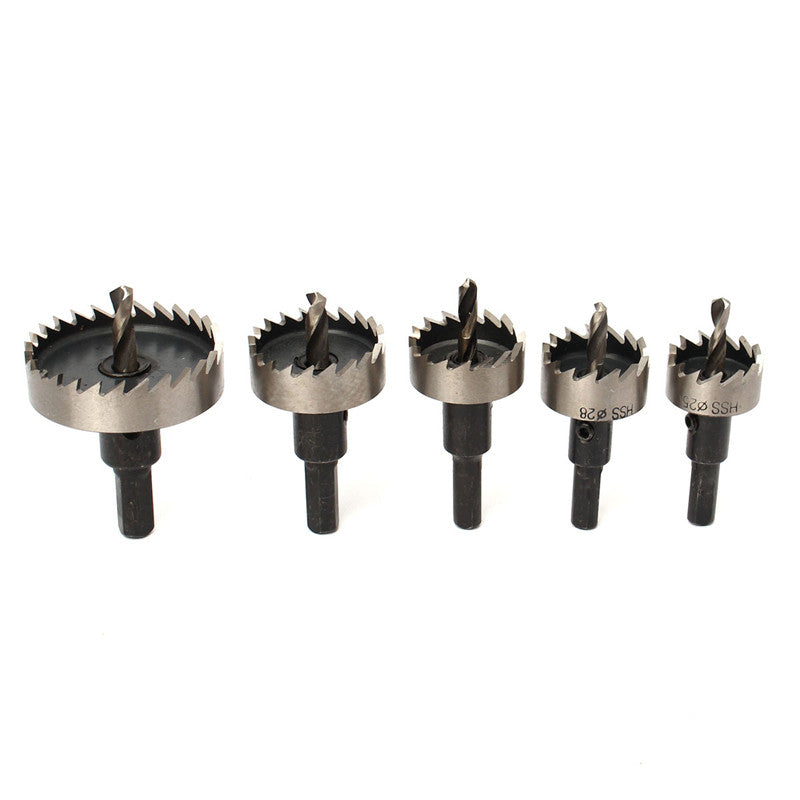 Cutter drill bit set, 2-piece set with durable cutting tips and metal shanks