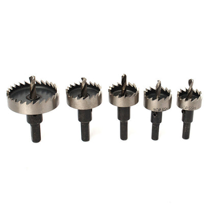 Cutter drill bit set, 2-piece set with durable cutting tips and metal shanks