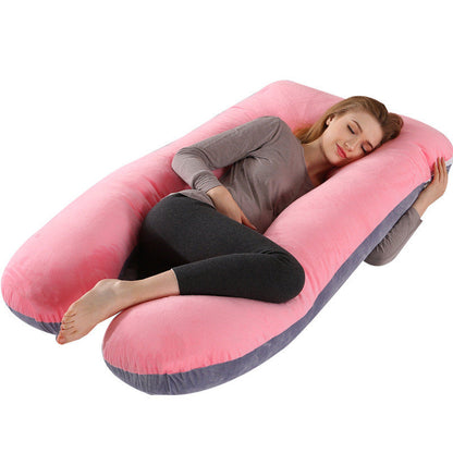 U-shaped pillow by My Store shown in a curved design for neck and head support
