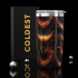 Coldest 20 oz Dark Fire tumbler for hydration with a sleek black design and durable stainless steel construction.