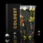 Coldest 20 oz Tumbler v2 hydration bottle with herbology design, stainless steel, double-wall insulation, and leak-proof lid.