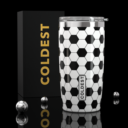 Coldest 20 oz Tumbler v2 hydration bottle with a sleek design and durable stainless steel construction, ideal for keeping drinks cold.