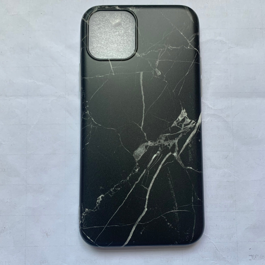Luxury marble silicon phone case compatible with Apple iPhone 7, 8 Plus, X, XR, XS, 6, 6S, and Max