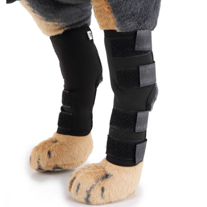 Dog leg brace by My Store, adjustable support wrap for a dog's injured leg