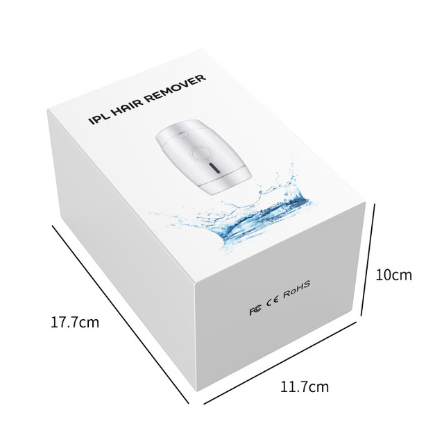 Home laser hair removal instrument, handheld device for at-home hair reduction
