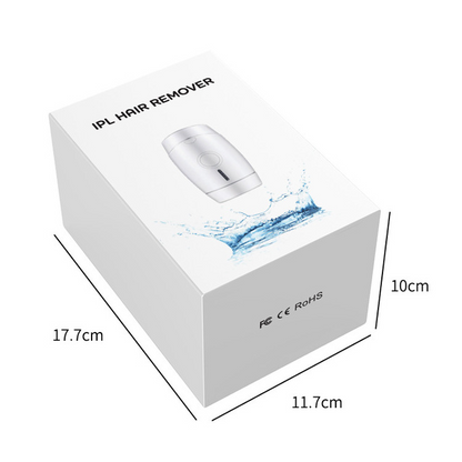 Home laser hair removal instrument, handheld device for at-home hair reduction