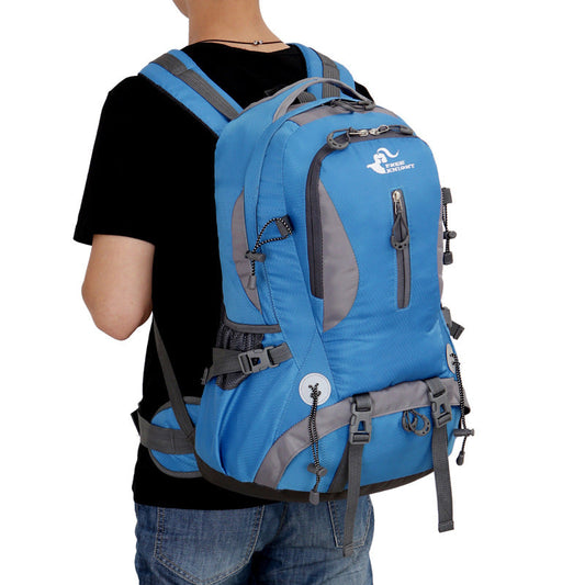 Outdoor waterproof mountaineering bag by My Store, durable hiking backpack for rugged trails