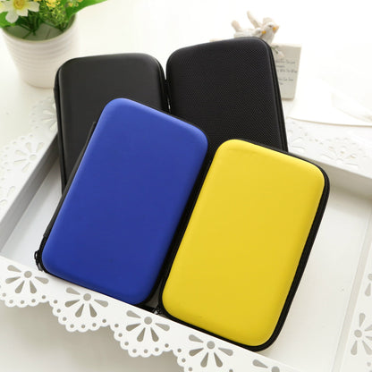 EVA multi-function digital accessories storage bag in durable protective case design