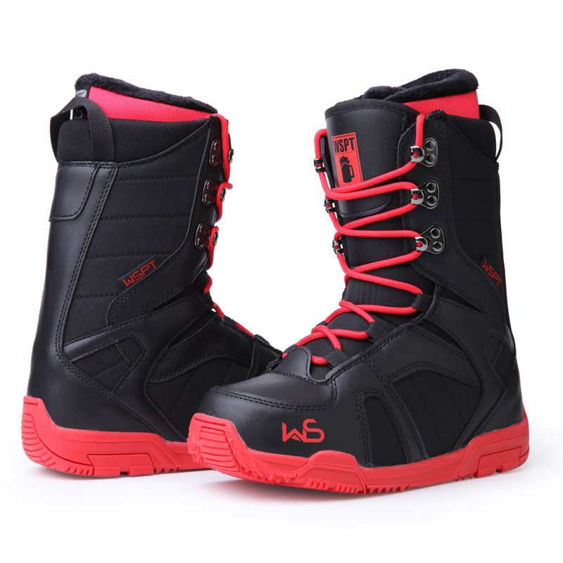 Ski equipment ski boots by My Store, black alpine boots with buckles and sturdy soles