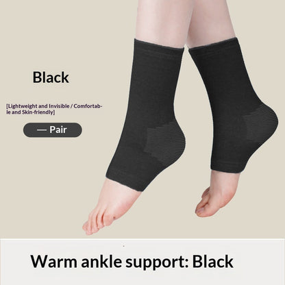 Ankle support sleeves for women, joint protection and warming socks in neutral fabric, brand My Store