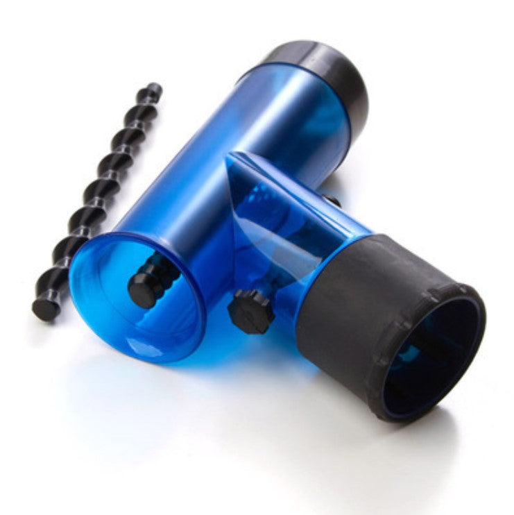 Hair dryer magic curls styling tool with curling attachment for creating defined curls