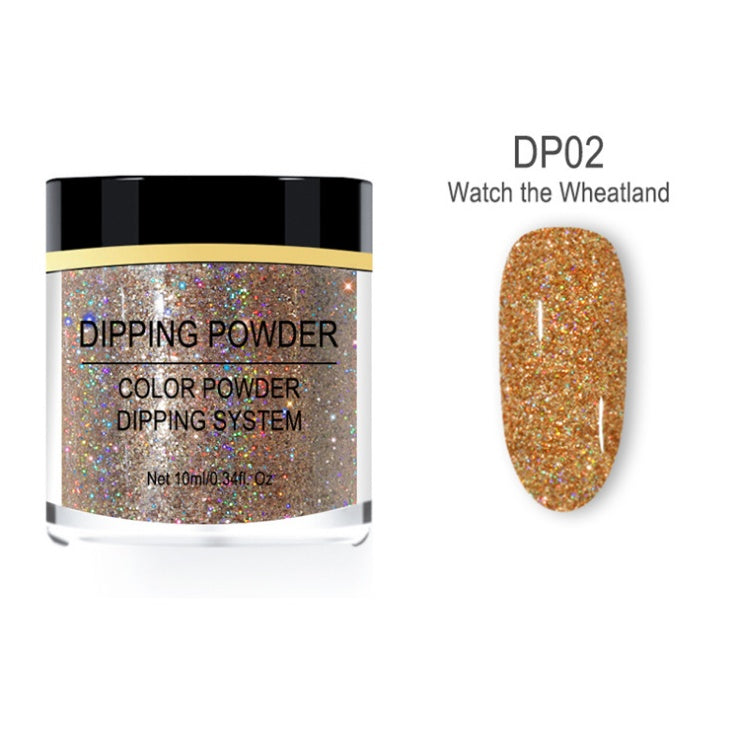Laser glitter nail powder by My Store in a shimmering fine-textured finish