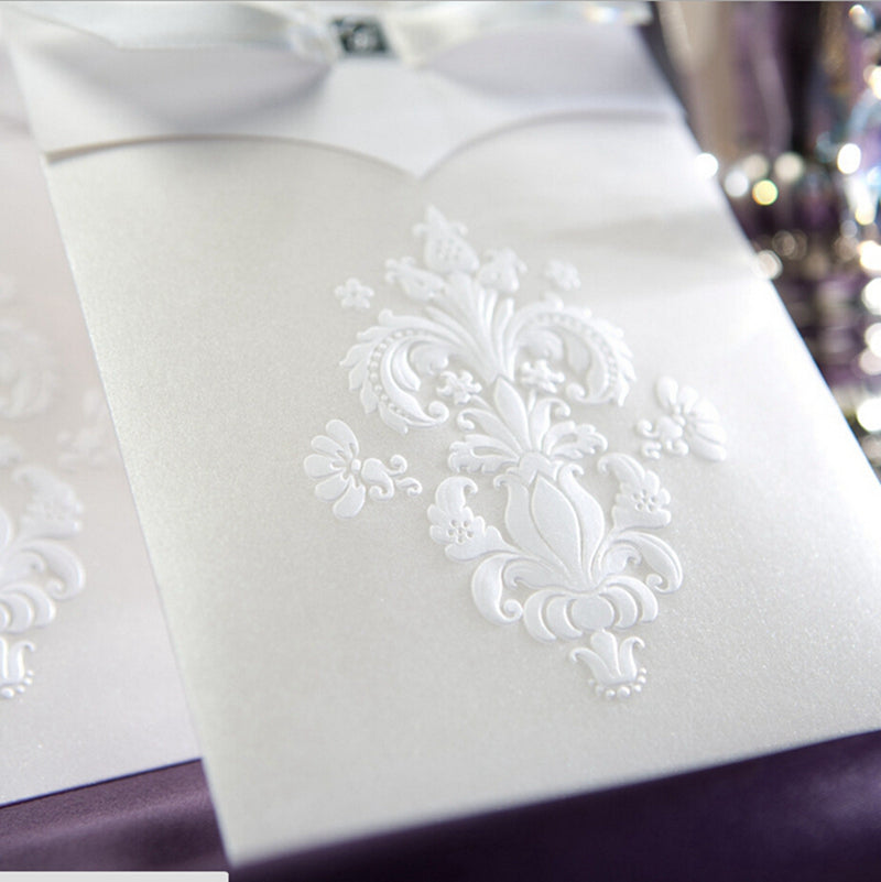 Personalized custom invitation card with elegant design and customizable details
