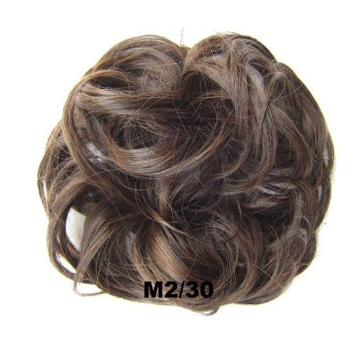 Hair ring accessory displayed against a plain background
