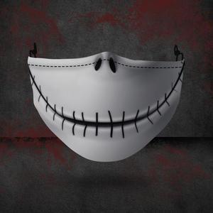 Explosive Halloween mask with bold spooky design, My Store costume accessory