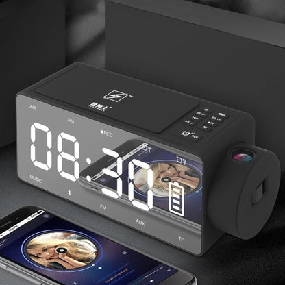 S91S fashion wireless Bluetooth speaker clock with compact digital display and modern design