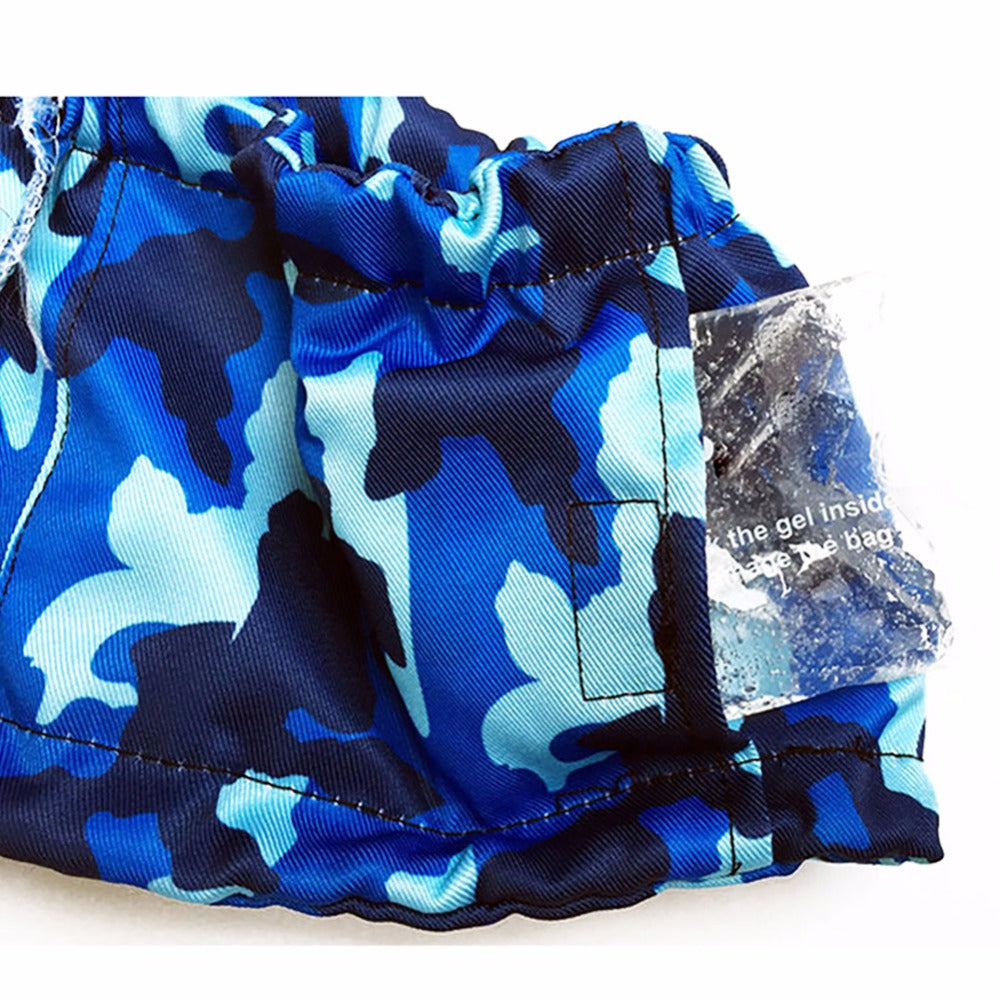 Pet cooling scarf by My Store, lightweight cooling neck wrap for dogs and cats