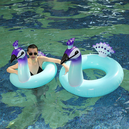 Inflatable swimming ring by My Store, shown in a colorful circular design for pool use