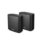 ASUS ZenWiFi AC Whole-Home Tri-Band Mesh System in charcoal, two units with gigabit ports and WiFi coverage up to 5400 sq.ft.
