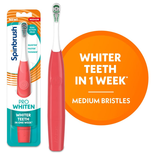 Spinbrush Medium Pro Whiten Powered Toothbrush