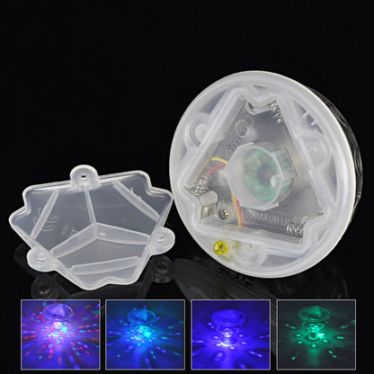 Floating LED underwater bathtub lamp for children, waterproof swimming pool light in colorful design